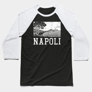 Napoli - Retro Italian Region Design Baseball T-Shirt